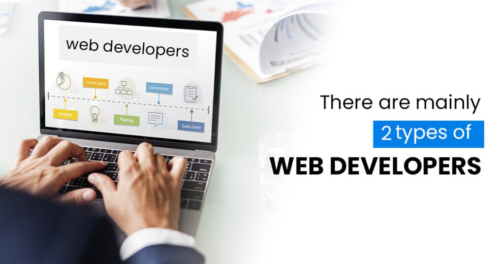 types of web developers